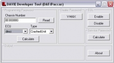 DAF / PACCAR DAVIE developer tool