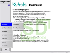 KUBOTA DIAGNOSTIC KIT (PYTHON)