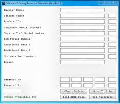 18 Digit Factory Password Generator  For Cat